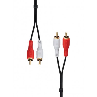 Cablu Audio 2 RCA-2 RCA , Premium Quality , Lungime 1.5 Metri