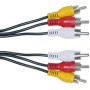 Cablu Audio 3 RCA-3 RCA , Premium Quality , Lungime 10 Metri