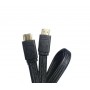 Cablu HDMI 1.4 Panzat , Panglica , 1.5 Metri , Premium Quality , Negru