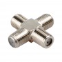 Splitter Coaxial Cu 4 Conectori Mama , Tip F