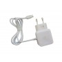 Incarcator Telefon , Tableta Cu MicroUSB si 2 Porturi USB Extra - 1 A & 2.1 A , Alb