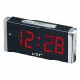 Ceas Digital Cu LED Rosu , Alarma , 12/24H , Negru