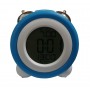 Ceas digital cu alarma,classic style,albastru