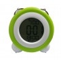 Ceas digital cu alarma,classic style,verde