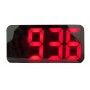 Ceas electronic cu LED rosu,alarma,format ora 12/24 h,oglinda,forma dreptunghi