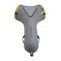 Incarcator auto pentru telefoane sau tablete , forma tip Y , 4 USB , elSales , alb