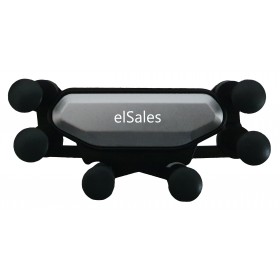 Suport auto pentru telefoane cu prindere pe dispersorul de aer , elSales ELS-AUTOS,negru