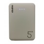 Baterie externa powerbank elSales KP-55 cu 2 porturi USB pentru incarcare , capacitate 5.000 mAh , alb