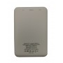 Baterie externa powerbank elSales KP-55 cu 2 porturi USB pentru incarcare , capacitate 5.000 mAh , alb