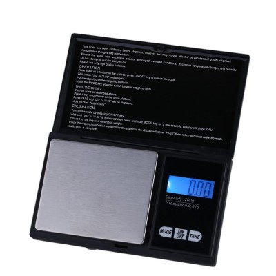Cantar electronic elSales ELS-200 , 0.01 - 200 g, afisaj digital LCD, oprire automata, argintiu