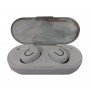 Casti cu Bluetooth 5.0 elSales ELS-TWS-01,distanta maxima 10 metri,multipoint,dock incarcare,alb