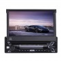 Multimedia player auto cu ecran retractabil 7 Inch elSales ELS-9505 cu touchscreen,Bluetooth,DVD,TV,USB,SD,Auxiliar,negru