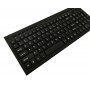 Tastatura universala fara fir elSales ELS-3680 , 117 taste , scurtaturi multimedia , negru