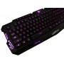 Tastatura gaming cu fir elSales ELS-M200 , taste iluminate , functii Multimedia , negru