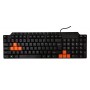 Tastatura universala cu fir elSales ELS-8151 , 114 taste , negru