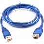 Cablu prelungitor elSales ELS-PU3 USB tata - USB mama , lungime 3 metri , albastru