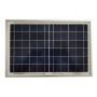 Lampa LED 50 W elSales ELS-5082 cu panou solar , telecomanda , suport prindere , alb