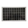 Lampa LED 30 W elSales New Style cu acumulator integrat , panou solar , senzor lumina , alb