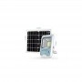 Lampa LED 60 W elSales New Style cu acumulator integrat , panou solar , senzor lumina , alb