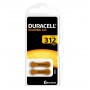 Set 6 baterii auditive Duracell 312
