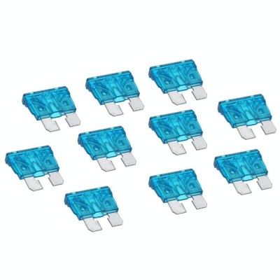 Set 10 sigurante auto , 15 Amperi elSales ELS-S15 , albastru