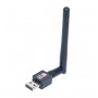 Antena Wi-Fi elSales ELS-AW600 cu USB pentru PC , Laptop , viteza 600 Mbps  , negru