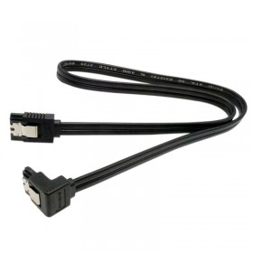Cablu elSales ELS-SS90 cu conector SATA - SATA 90 grade , negru