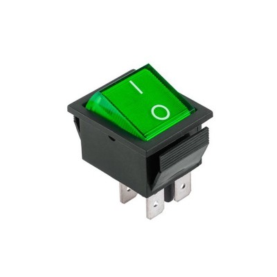 Intrerupator IRS lat cu 2 pozitii elSales ELS-L2P , 220 V , 15 A , verde