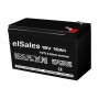 Acumulator Plumb-Acid elSales ELS-12V10A , 12 Volti ,10 Amperi pentru UPS-uri , negru