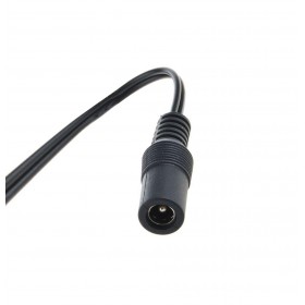 Cablu pentru alimentare cu conector 2.1 x 5.5 mm mama elSales ELS-CPA , lungime 100 cm , negru