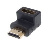 Adaptor HDMI tata-HDMI mama la 90 grade elSales ELS-AHD90 , negru