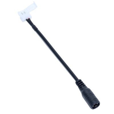 Conector alimentare banda LED elSales ELS-B2P , negru