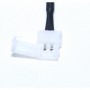 Conector alimentare banda LED elSales ELS-B2P , negru