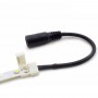 Conector alimentare banda LED elSales ELS-B2P , negru