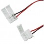 Conector prelungire banda LED elSales ELS-CIBL , 2 pini , lungime 15 cm , negru-rosu