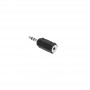 Adaptor jack 3.5 tata - jack 2.5 mama stereo elSales ELS-AJM , negru
