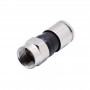 Conector Tip F prin compresie elSales ELS-CTF , argintiu