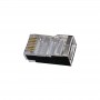 Conector UTP metalic RJ45 elSales ELS-RJ45M , argintiu
