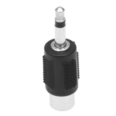 Adaptor Jack 3.5 mm tata - RCA mama elSales ELS-AJR , negru