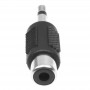 Adaptor Jack 3.5 mm tata - RCA mama elSales ELS-AJR , negru