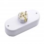 Adaptor elSales ELS-TST , 3 prize , inele ceramice , alb