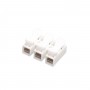 Conector rapid de legatura elSales ELS-CH303 , pentru 3 fire , alb