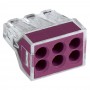 Conector rapid de legatura pentru sase fire elSales ELS-CRW6 , mov