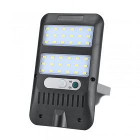 Lampa solara cu 36 LED-uri SMD elSales ELS-228 , acumulator integrat , panou solar , negru