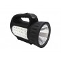 Lanterna cu LED SMD elSales ELS-SS5805 , panou lateral 18 LED-uri , acumulator inclus , negru