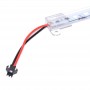 Banda rigida LED SMD 5050  elSales ELS-BLRA , carcasa protectie inclusa , lungime 1 metru , 220 V , albastru