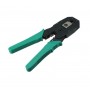 Cleste elSales ELS-315 pentru sertizat conectori internet UTP , FTP RJ 45 si telefon RJ 9 , RJ 11 , verde