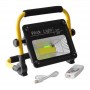 Proiector incarcare solara-usb, W743, 50 W LED COB, telecomanda, acumulator integrat