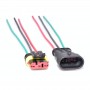 Conector electric mama-tata cu trei fire elSales ELS-CE3 , rezistent la apa , multicolor