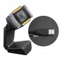 Camera web elSales ELS-WBC pentru scoala online, videoconferinte , interfata USB , microfon inclus , negru